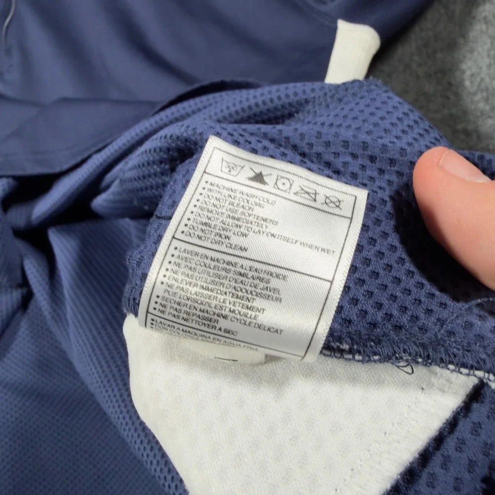 Nike Fit Team BYU Cougars Quarter Zip Pullover Mens XXL Navy Blue